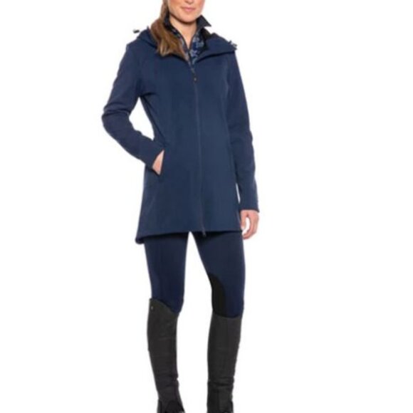 Kerrits Conformation Koat - Medium 3/4 Length Equestrian Raincoat - Picture 5 of 5